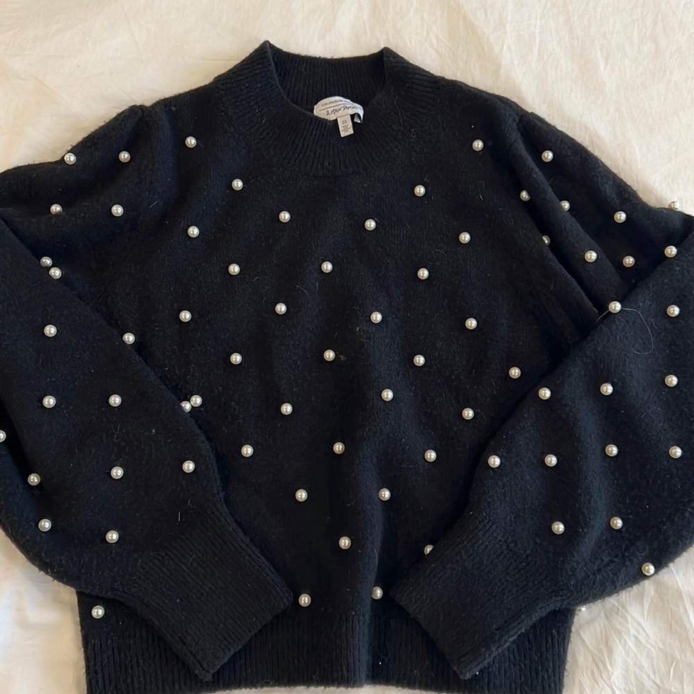 & Other Stories pearl sweater